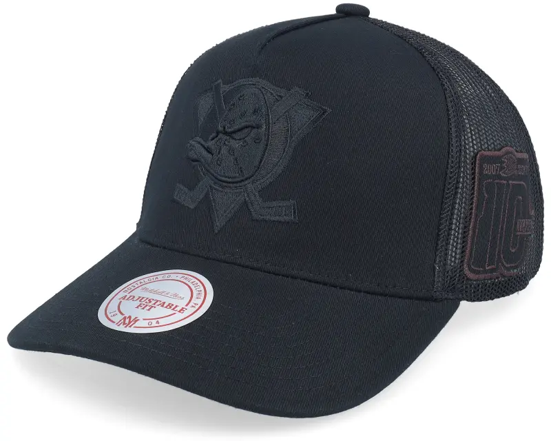 Mitchell & Ness Hatstore Exclusive x Anaheim Ducks Black A-frame Trucker online