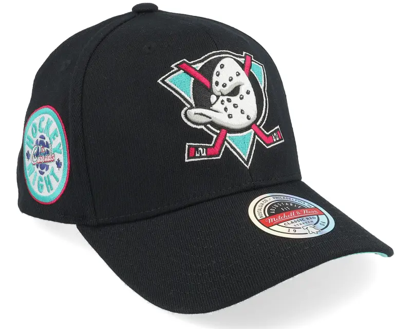 Mitchell & Ness Hatstore Exclusive x Anaheim Ducks Hockey Night Black Adjustable online
