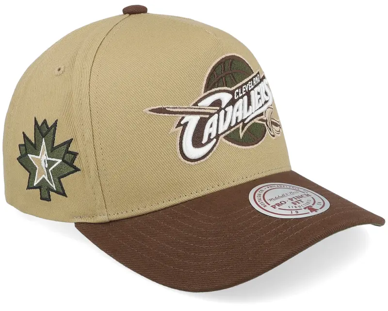 Mitchell & Ness Hatstore Exclusive x Cleveland Cavaliers Pro Crown Sand/Brown Adjustable online
