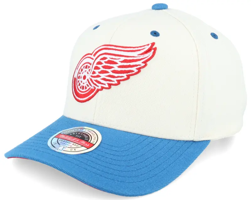 Mitchell & Ness Hatstore Exclusive x Detroit Red Wings Natural Blue Ecru A-frame Adjustable online