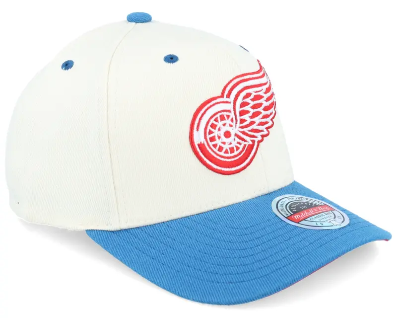 Mitchell & Ness Hatstore Exclusive x Detroit Red Wings Natural Blue Ecru A-frame Adjustable online