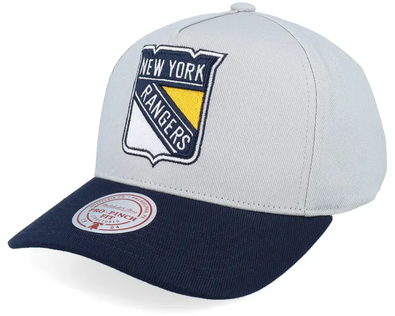 Mitchell & Ness Hatstore Exclusive x New York Rangers Pro Crown Grey/Navy A-frame Adjustable online