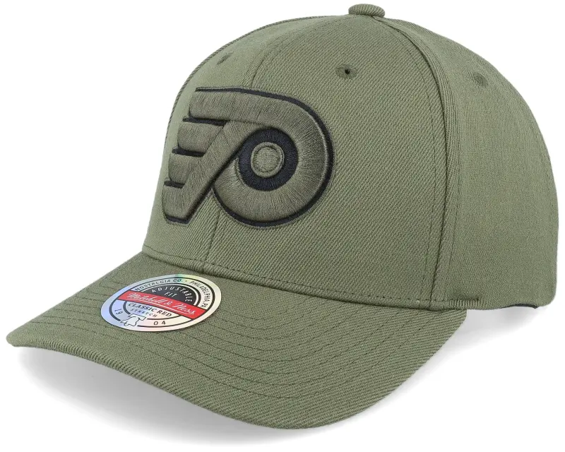 Mitchell & Ness Hatstore Exclusive x Philadelphia Flyers Veterans Classic Olive Adjustable online