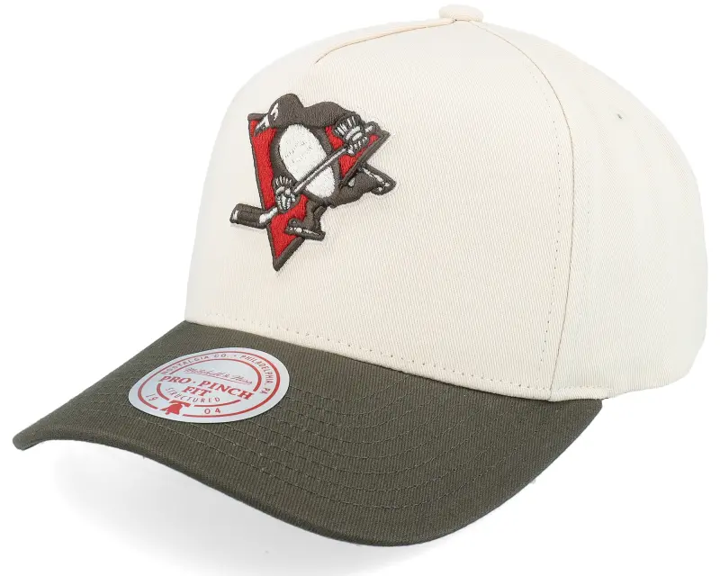 Mitchell & Ness Hatstore Exclusive x Pittsburgh Penguins Global Series Sand/Brown A-frame Adjustable online