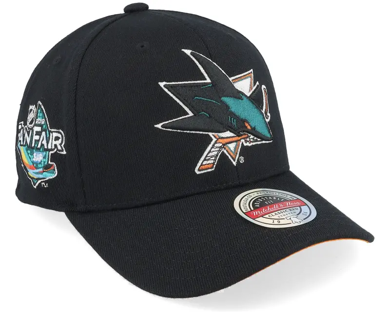 Mitchell & Ness Hatstore Exclusive x San Jose Sharks Fan Fair Black Adjustable online