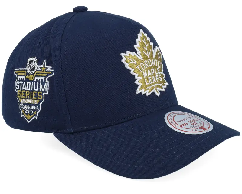 Mitchell & Ness Hatstore Exclusive x Toronto Maple Leafs Pro Crown Navy A-frame Adjustable online