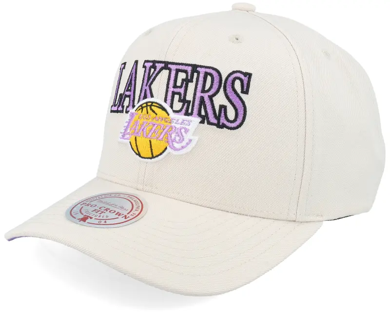 Mitchell & Ness Kids Los Angeles Lakers Team Name Pro Crown Bone Adjustable online