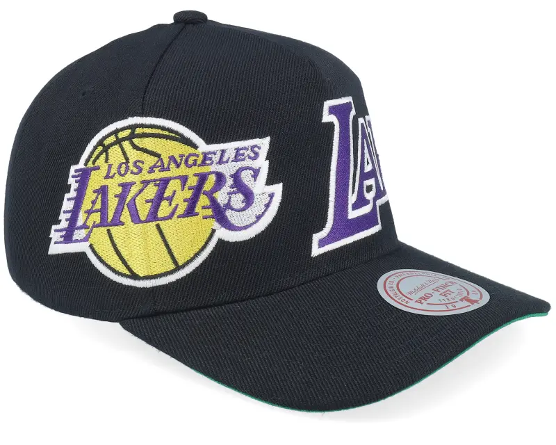 Mitchell & Ness Los Angeles Lakers Busted Pro Black A-frame Adjustable online