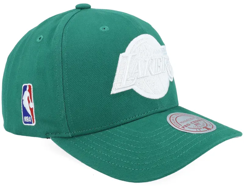Mitchell & Ness Los Angeles Lakers Green Team Pro Crown Green Adjustable online
