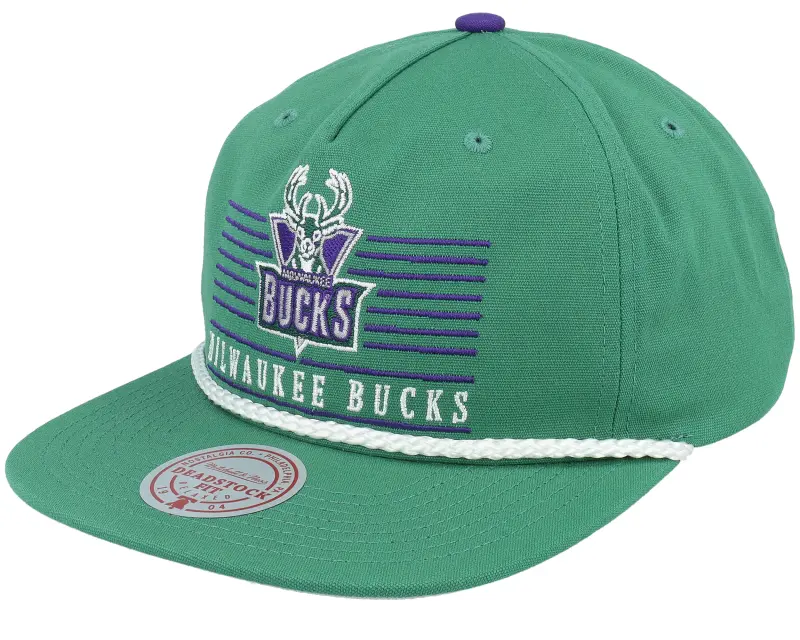 Mitchell & Ness Milwaukee Bucks Ascend Deadstock Green Snapback online