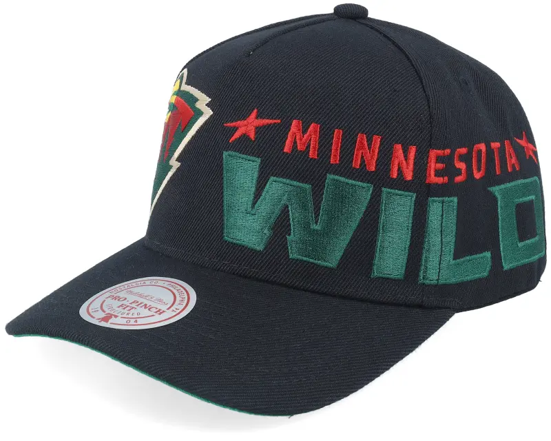 Mitchell & Ness Minnesota Wild Busted Pro Black A-Frame Adjustable online