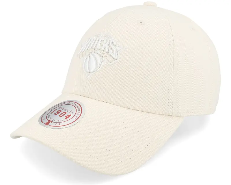 Mitchell & Ness New York Knicks Fashion Basic Cream Dad Cap online
