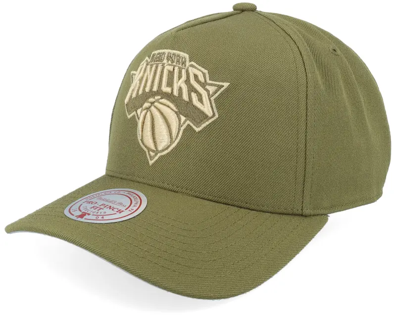 Mitchell & Ness New York Knicks Fashion Pro Olive A-Frame Adjustable online