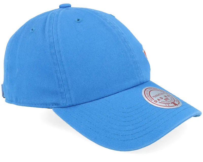 Mitchell & Ness New York Knicks Micro Lefty Strapback Royal Dad Cap online