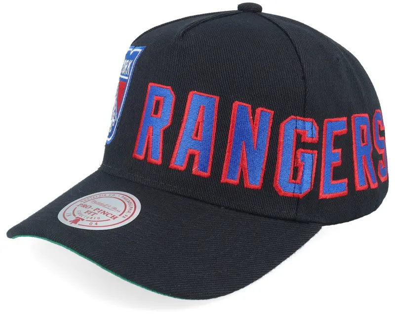 Mitchell & Ness New York Rangers Busted Pro Black A-Frame Adjustable online
