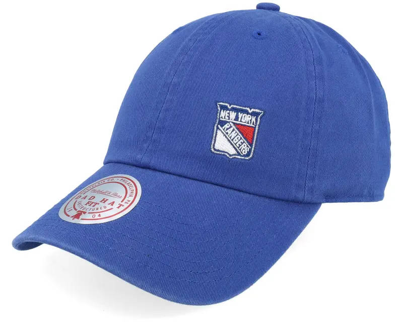 Mitchell & Ness New York Rangers Micro Lefty Vintage Blue Dad Cap online