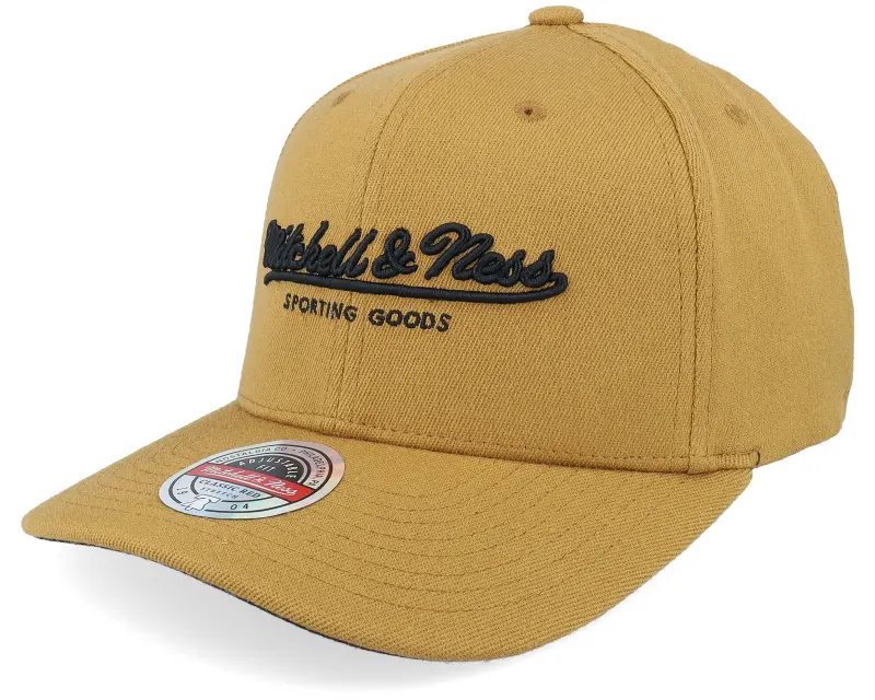 Mitchell & Ness Own Brand Classic Script Mustard Adjustable online