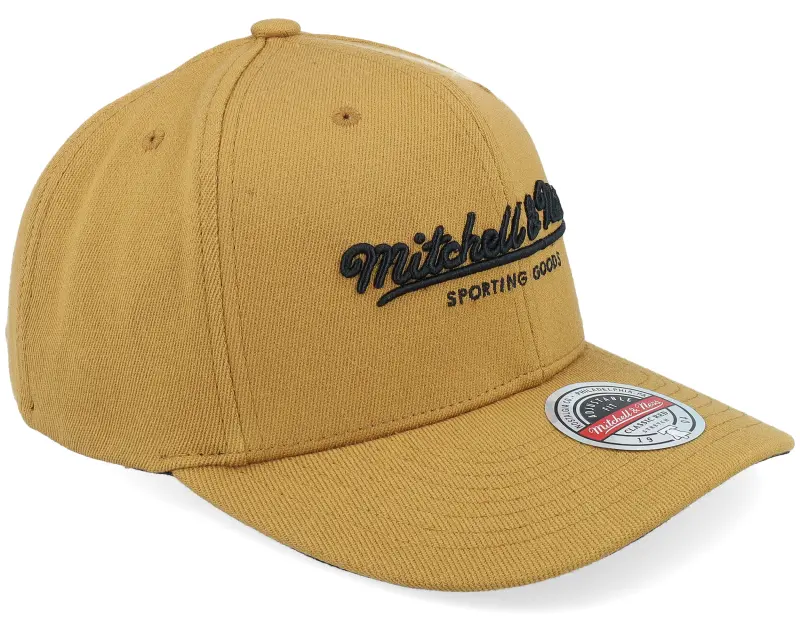 Mitchell & Ness Own Brand Classic Script Mustard Adjustable online