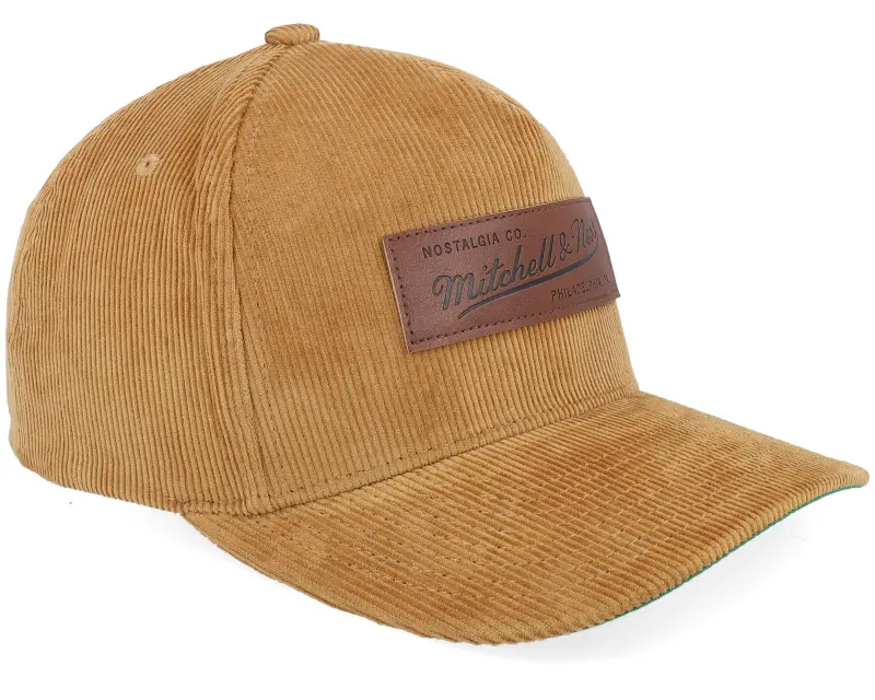 Mitchell & Ness Own Brand Corduroy Pro Crown Khaki A-Frame Adjustable online