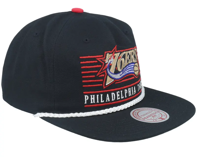 Mitchell & Ness Philadelphia 76ers Ascend Deadstock Black Snapback online