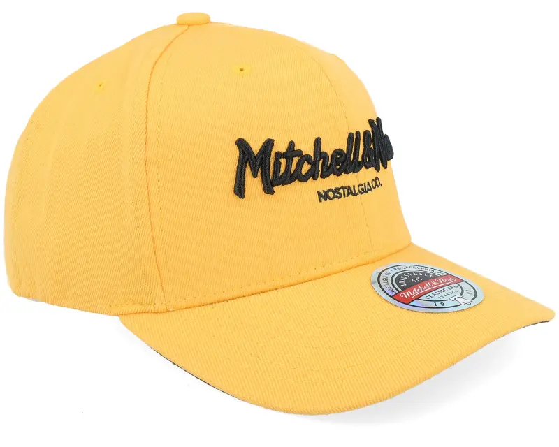Mitchell & Ness Pinscript Classic Red Yellow/Black Adjustable online