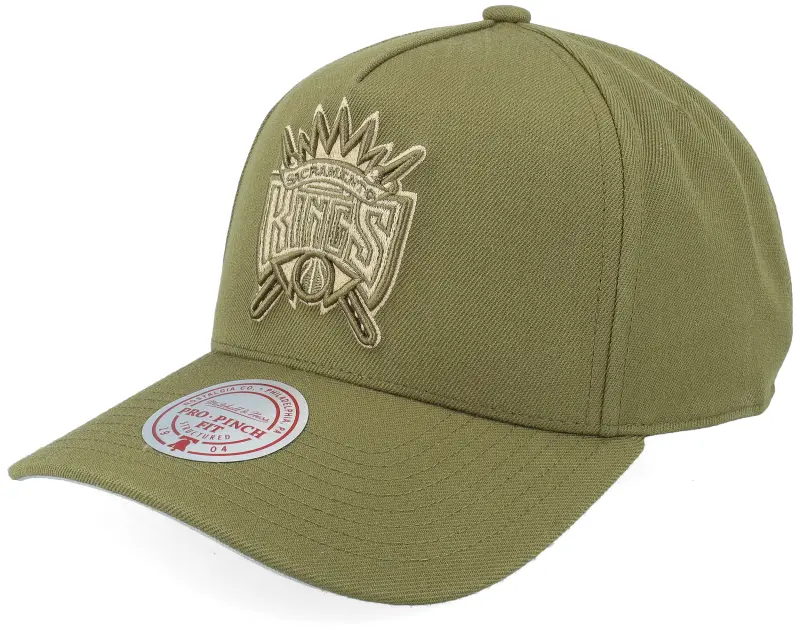 Mitchell & Ness Sacramento Kings Fashion Pro Hwc Olive A-frame Adjustable online