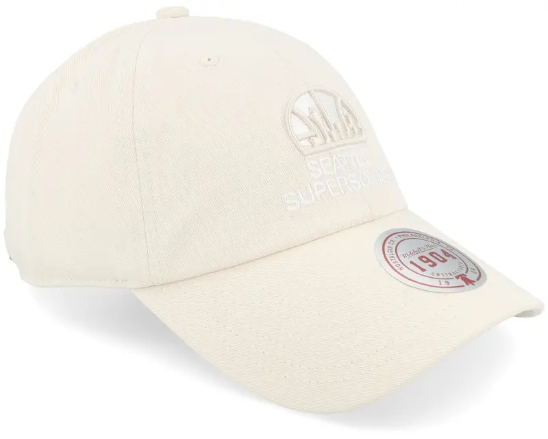 Mitchell & Ness Seattle Supersonics Fashion Hwc Cream Dad Cap online