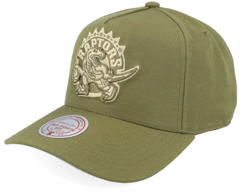 Mitchell & Ness Toronto Raptors Fashion Pro Hwc Olive A-Frame Adjustable online