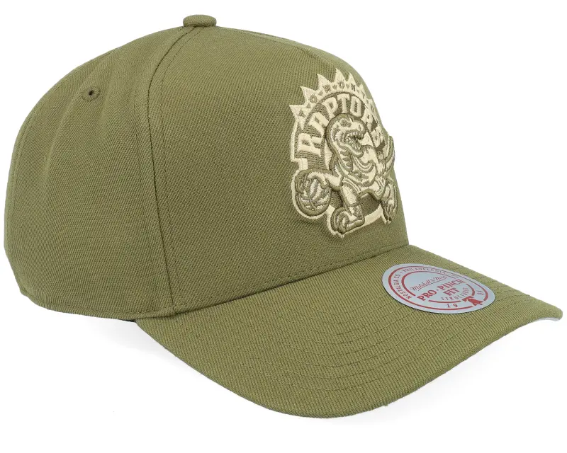 Mitchell & Ness Toronto Raptors Fashion Pro Hwc Olive A-Frame Adjustable online