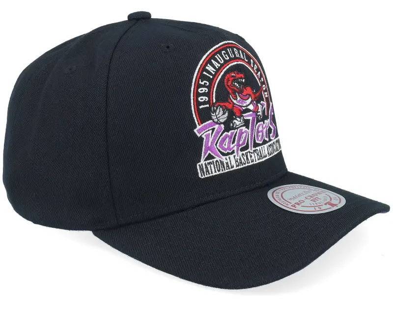 Mitchell & Ness Toronto Raptors Inaugural Team Pro Crown 95 Black Adjustable online