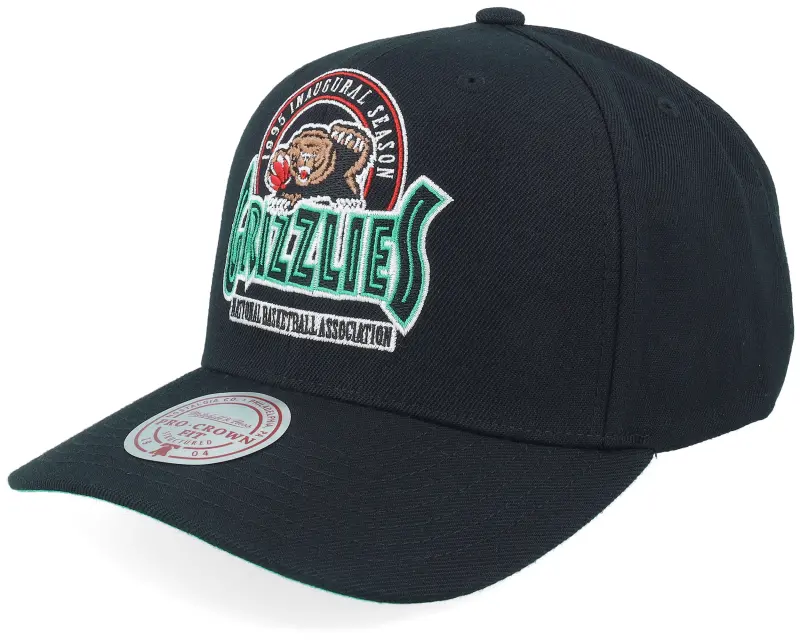 Mitchell & Ness Vancouver Grizzlies Inaugural T Crown 1995 Black Adjustable online