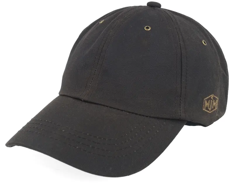 MJM Hats Baseball 2 Wax Cotton Brown Dad Cap online