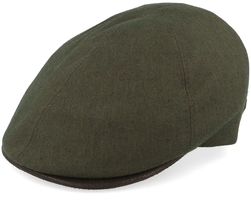 MJM Hats Broker 52 Viscose/Polyester Mix Green Flat Cap online
