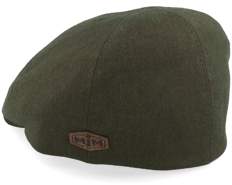 MJM Hats Broker 52 Viscose/Polyester Mix Green Flat Cap online