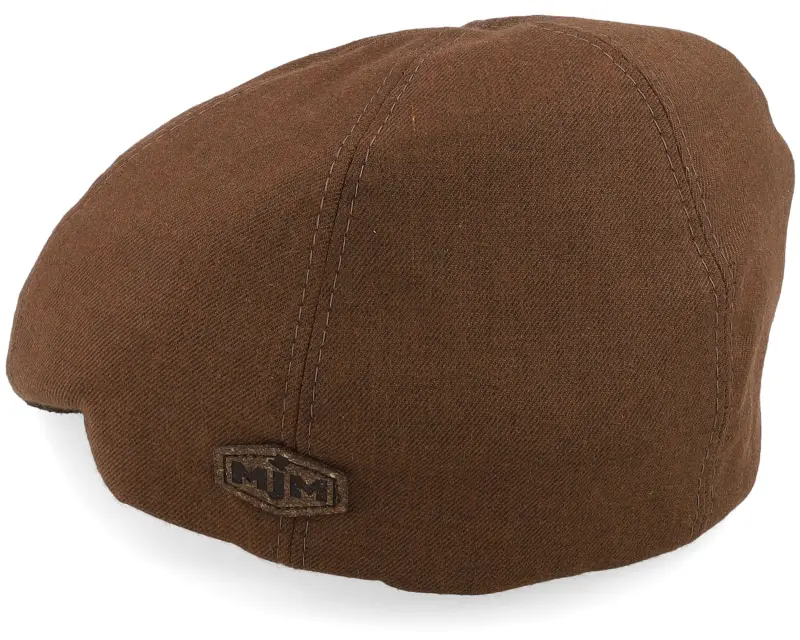 MJM Hats Broker 52 Viscose/Polyester Mix Rust Flat Cap online