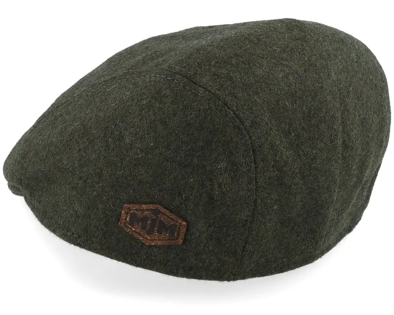 MJM Hats Driver 52 Wool Mix Loden Flat Cap online