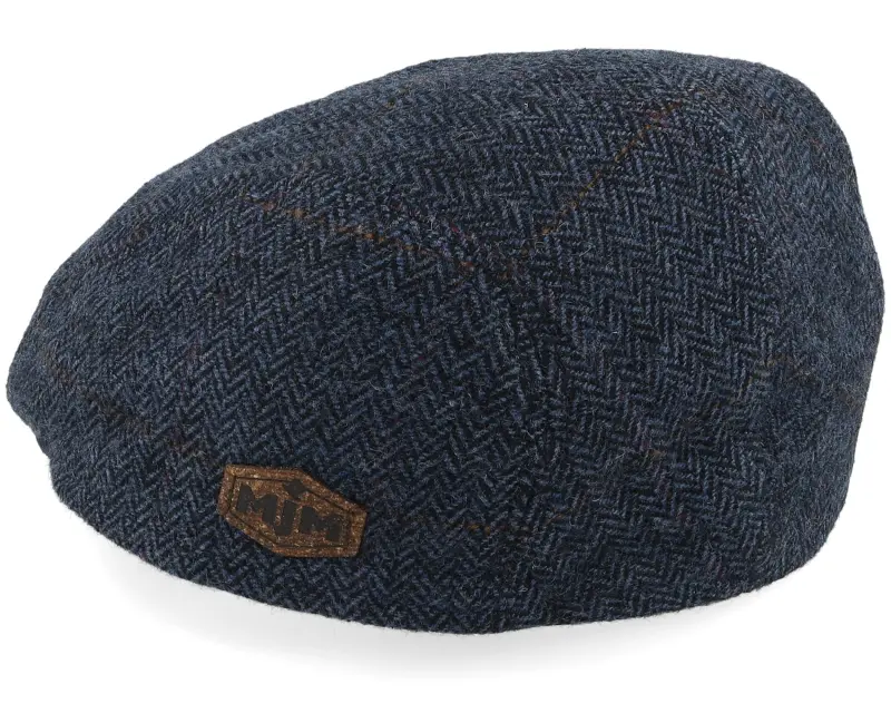 MJM Hats Driver Xtra 52 Wool Mix Navy Hr Flat Cap online