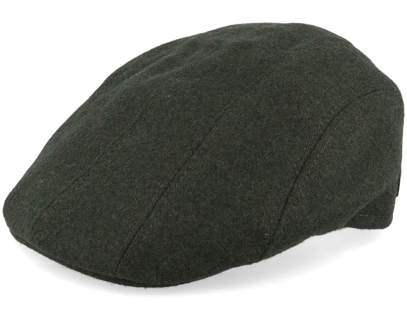 MJM Hats Maddy El Wool Mix Loden Flat Cap online