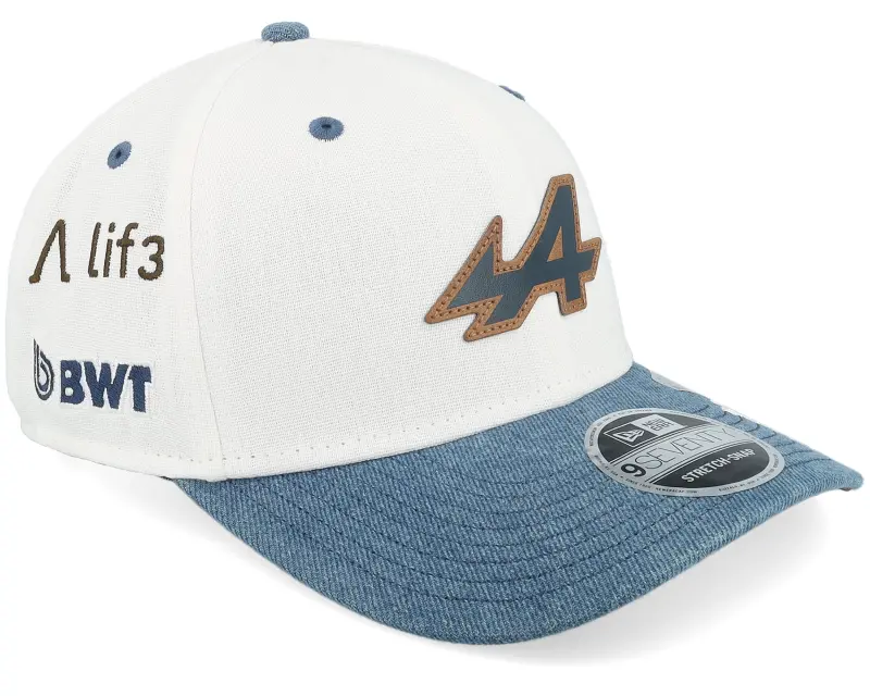 New Era Alpine F1 25 Austin Gasly 9SEVENTY Linnen Light Beige/Blue Denim Adjustable online