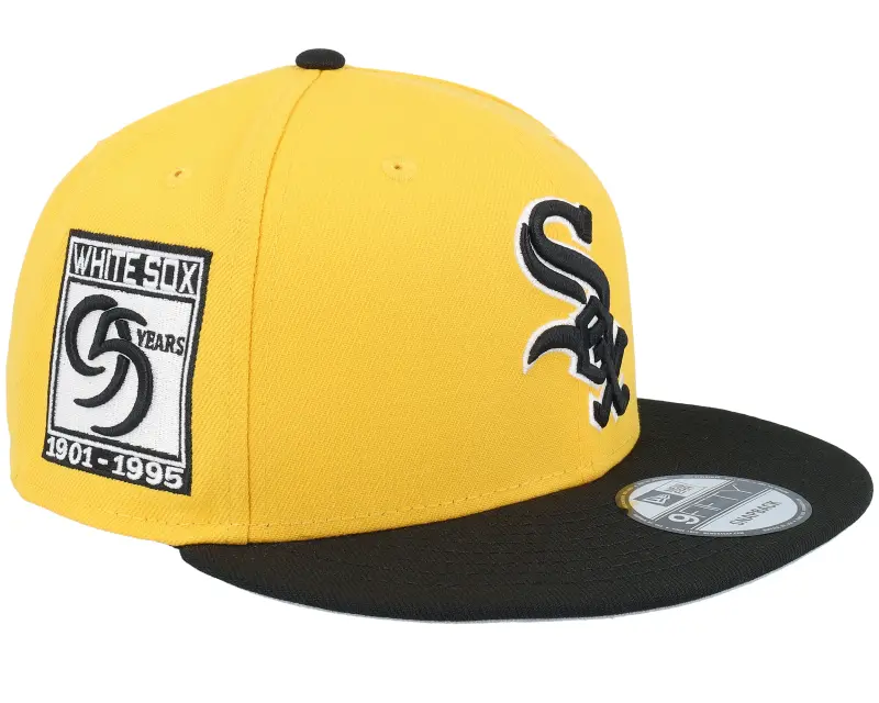 New Era Chicago White Sox Color Flow 9FIFTY 95 Years Antique Gold/Black Snapback online
