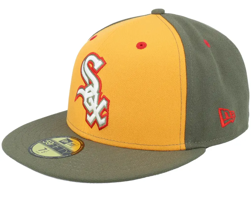 New Era Chicago White Sox Sparkly 59FIFTY 03 All Star Game Gold/Olive Fitted online