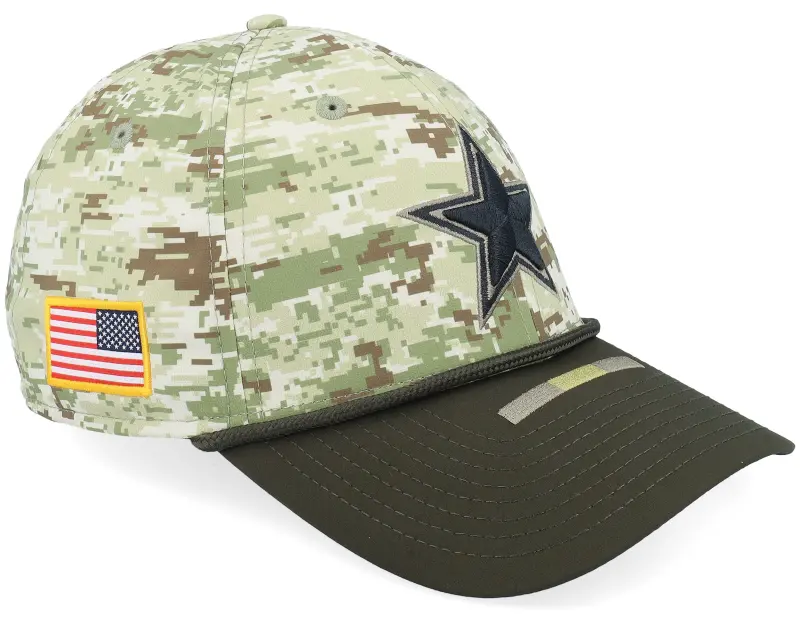 New Era Dallas Cowboys NFL 39THIRTY Salute To Service Camo Fitted online