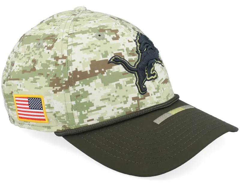 New Era Detroit Lions NFL 39THIRTY Salute To Service Camo Fitted online