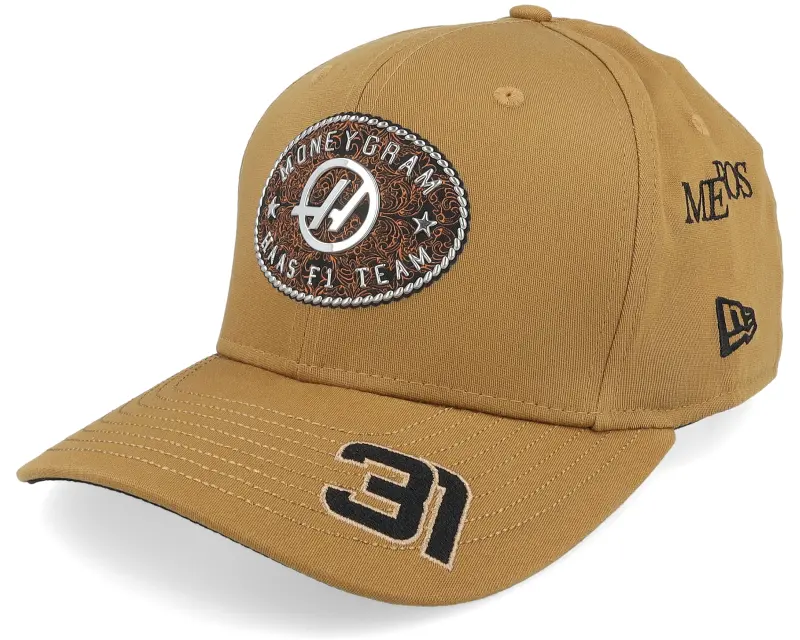 New Era Haas F1 25 Austin Ocon 9SEVENTY Wheat Adjustable online
