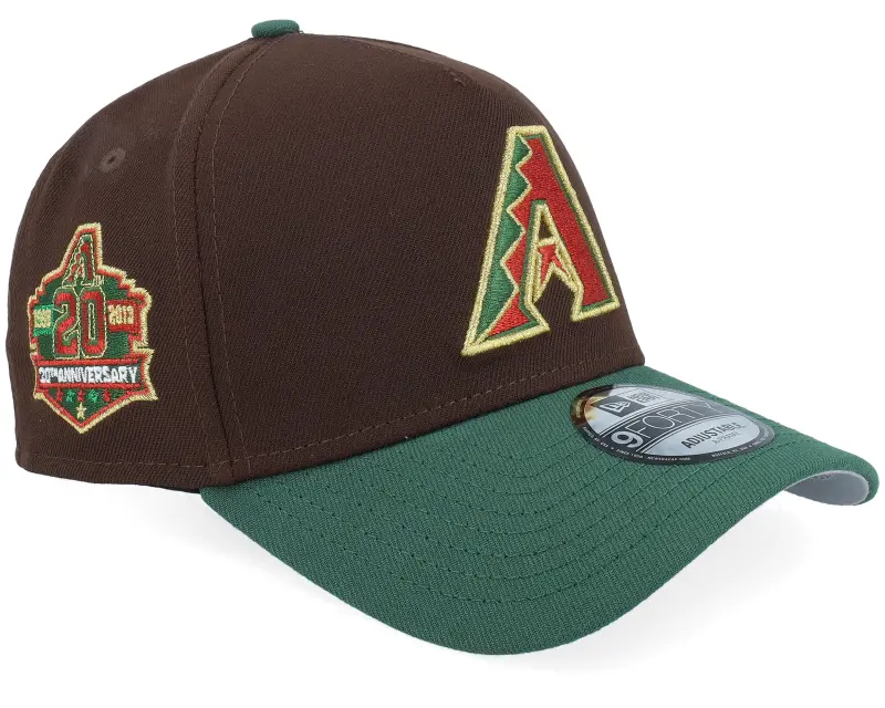 New Era Hatstore Exclusive x Arizona Diamondbacks Anniversary Patch 9FORTY Brown/Green A-frame Adjustable online