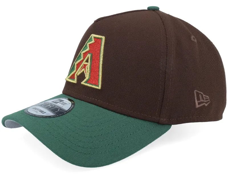 New Era Hatstore Exclusive x Arizona Diamondbacks Anniversary Patch 9FORTY Brown/Green A-frame Adjustable online