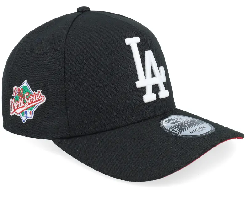 New Era Hatstore Exclusive x Los Angeles Dodgers Homerun 9FORTY 88 World Series Black A-Frame Adjustable online