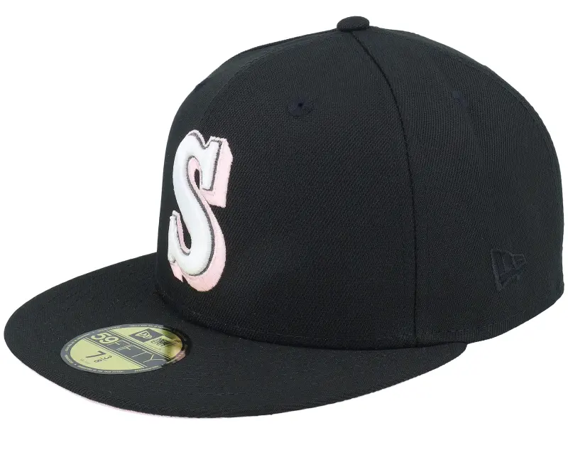New Era Hatstore Exclusive x Seattle Mariners Pink Triplets 59FIFTY 30 Black/Pink Fitted online
