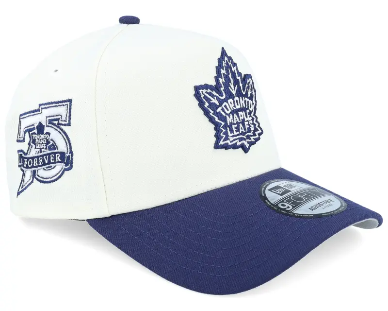 New Era Hatstore Exclusive x Toronto Maple Leafs 9FORTY White/Navy A-Frame Adjustable online