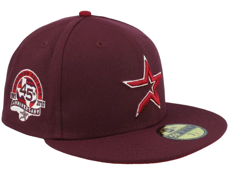New Era Houston Astros Fall Adventure 59FIFTY Maroon/Ivory Fitted online